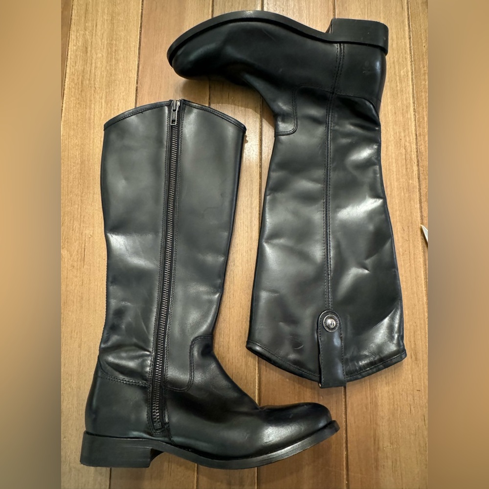 Frye Melissa Button Inside Zip Boots - image 5